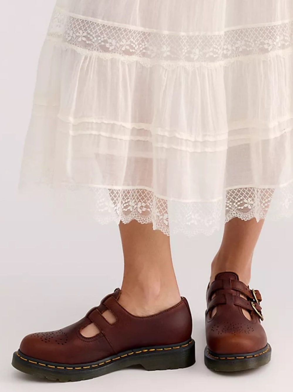 Dr. Martens Vintage Brown Leather Fisherman Sandal